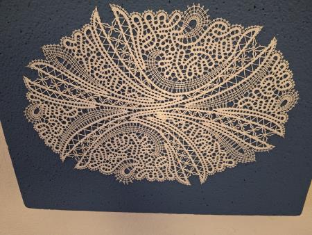 Čipke so bile na ogled v Galeriji Petrovčeve hiše